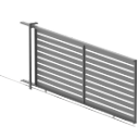 Aluminum gates